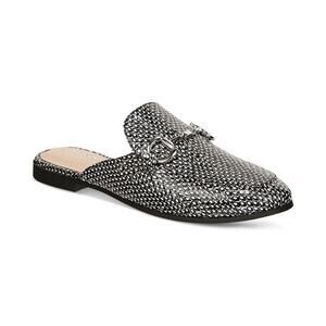Alfani Women's Step N' Flex Garlend Mule Flats, Black/White Size 11M